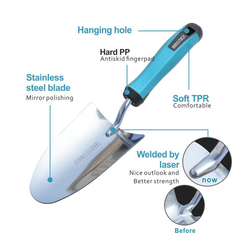 hand trowel features
