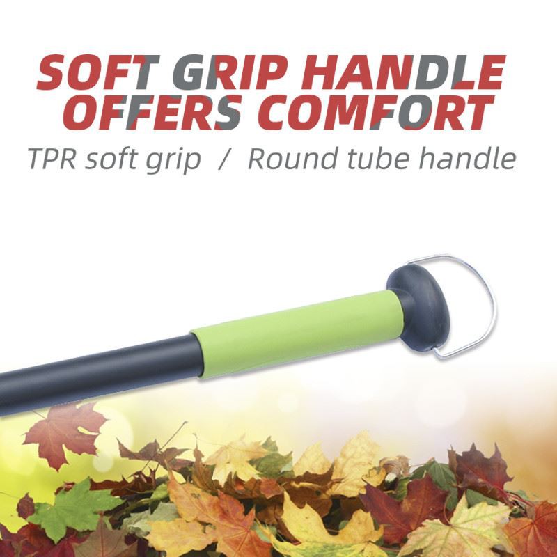 garden take with soft TPR grip and hanging hole