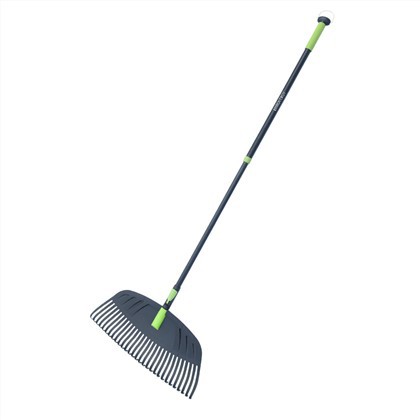 Rake tal-weraq tal-plastik kbir